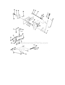 Page I Diagram and Parts List for 917276051  Craftsman Lawn Tractor