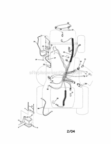Page A Diagram and Parts List for 917276081  Craftsman Lawn Tractor