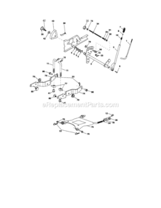Page I Diagram and Parts List for 917276102  Craftsman Lawn Tractor