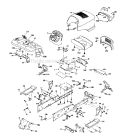 Part Location Diagram of 532187270 Husqvarna Bracket Chassis