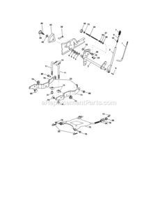 Page I Diagram and Parts List for 917276140  Craftsman Lawn Tractor