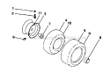 Part Location Diagram of 104757X645 Craftsman Hub axle cap