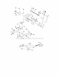 Page I Diagram and Parts List for 917276240  Craftsman Lawn Tractor