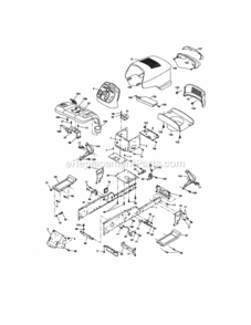 Part Location Diagram of 193923 Husqvarna Bracket, Support Transaxle