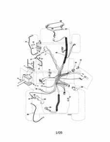 Page A Diagram and Parts List for 917276330  Craftsman Lawn Tractor