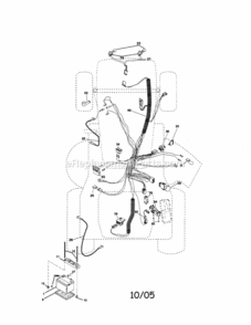 Page A Diagram and Parts List for 917276361  Craftsman Lawn Tractor