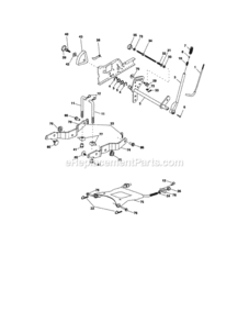Page I Diagram and Parts List for 917276380  Craftsman Lawn Tractor