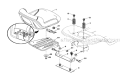 Part Location Diagram of 197661X431 Husqvarna Handle Slide Seat