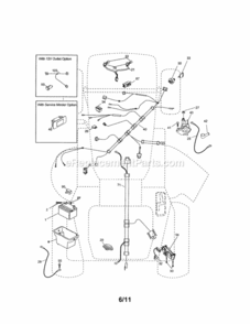 Part Location Diagram of 403680 Craftsman Operator Manual