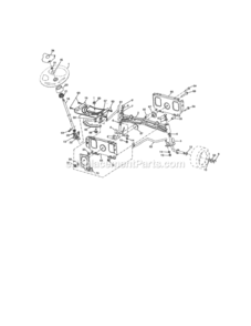 Part Location Diagram of 532411425 Craftsman Steering Boot