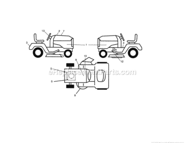Part Location Diagram of 583283301 Craftsman Decal Panel