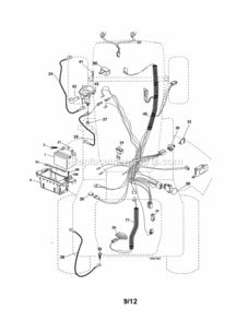 Part Location Diagram of 583255101 Husqvarna Cutting Deck