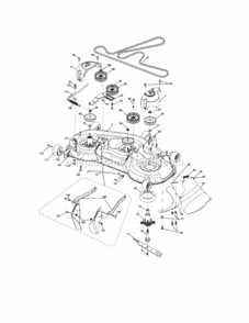 Page J Diagram and Parts List for 917276702  Craftsman Lawn Tractor