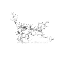 Page J Diagram and Parts List for 917276801  Craftsman Lawn Tractor