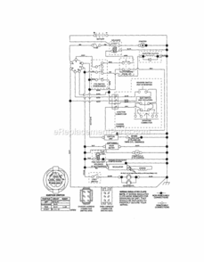 Page K Diagram and Parts List for 917276801  Craftsman Lawn Tractor