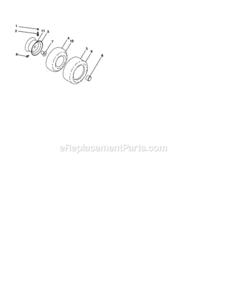 Page F Diagram and Parts List for 917276801  Craftsman Lawn Tractor