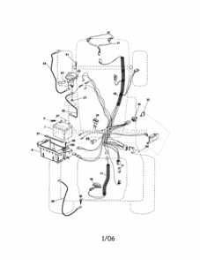 Page A Diagram and Parts List for 917276840  Craftsman Lawn Tractor