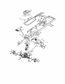 Part Location Diagram of 400424 Husqvarna Spacer Split