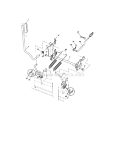 Page I Diagram and Parts List for 917276863  Craftsman Lawn Tractor