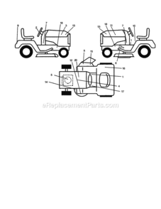 Part Location Diagram of 181569 Craftsman Decal 21