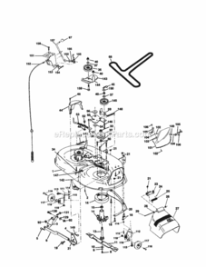 Page I Diagram and Parts List for 917277061  Craftsman Lawn Tractor