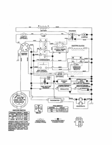 Page K Diagram and Parts List for 917277090  Craftsman Lawn Tractor