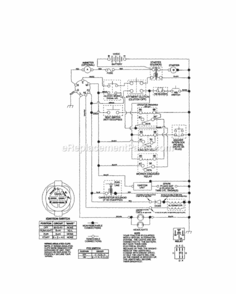 Page L Diagram and Parts List for 917277100  Craftsman Lawn Tractor