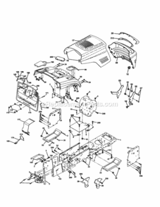 Part Location Diagram of 177288X428 Craftsman Console