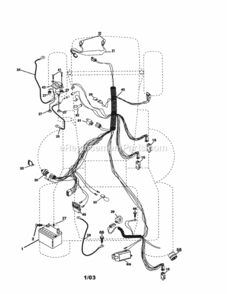 Page A Diagram and Parts List for 917277101  Craftsman Lawn Tractor