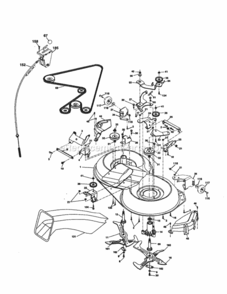 Page J Diagram and Parts List for 917277102  Craftsman Lawn Tractor