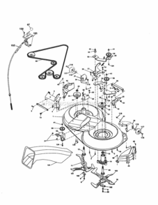 Page J Diagram and Parts List for 917277104  Craftsman Lawn Tractor