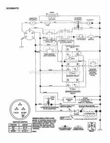 Page L Diagram and Parts List for 917277104  Craftsman Lawn Tractor