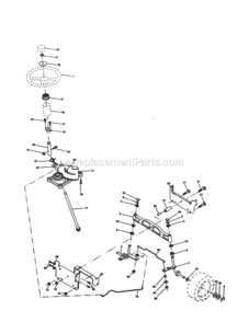 Page D Diagram and Parts List for 917277104  Craftsman Lawn Tractor