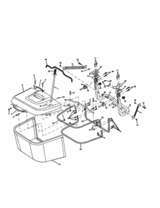 Page K Diagram and Parts List for 917277111  Craftsman Lawn Tractor