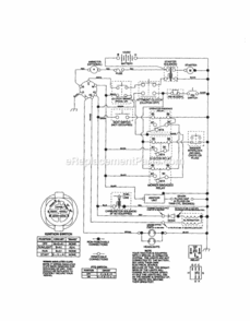 Page L Diagram and Parts List for 917277111  Craftsman Lawn Tractor