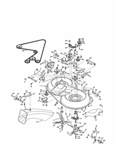 Page J Diagram and Parts List for 917277120  Craftsman Lawn Tractor