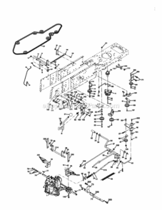 Page C Diagram and Parts List for 917277120  Craftsman Lawn Tractor