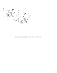 Page G Diagram and Parts List for 917277121  Craftsman Lawn Tractor