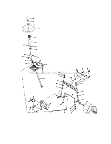 Page D Diagram and Parts List for 917277122  Craftsman Lawn Tractor