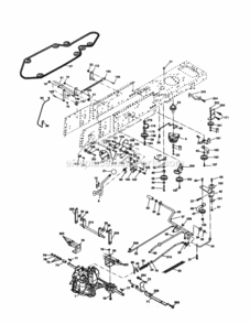 Page C Diagram and Parts List for 917277123  Craftsman Lawn Tractor
