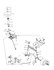 Page D Diagram and Parts List for 917277123  Craftsman Lawn Tractor