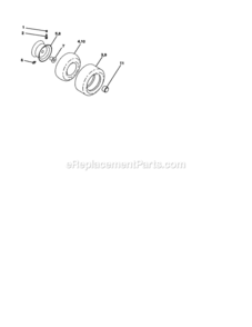 Page G Diagram and Parts List for 917277170  Craftsman Lawn Tractor