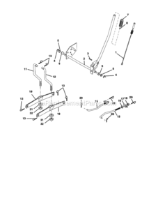 Page I Diagram and Parts List for 917277170  Craftsman Lawn Tractor