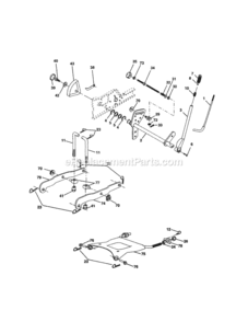 Page I Diagram and Parts List for 917277400  Craftsman Lawn Tractor