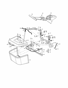 Part Location Diagram of 193838 Craftsman Bagger.Asm.C