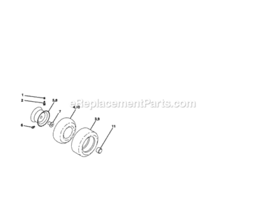 Part Location Diagram of 170455 Craftsman Tire.Front.1