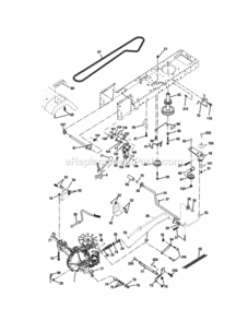 Page C Diagram and Parts List for 917279900  Craftsman Lawn Tractor