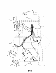 Page A Diagram and Parts List for 917279901  Craftsman Lawn Tractor