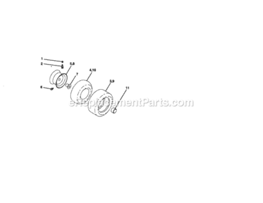 Page G Diagram and Parts List for 917279911  Craftsman Lawn Tractor