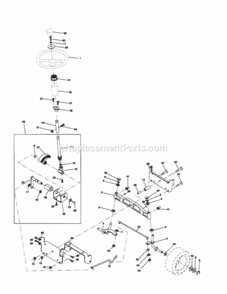 Page D Diagram and Parts List for 917279920  Craftsman Lawn Tractor